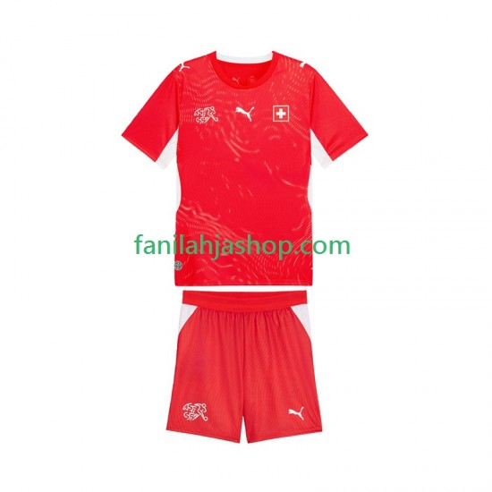 Sveitsi Pelipaidat World Cup Kotipelipaita 2026 Lyhythihainen ,Lapset