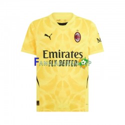 AC Milan Pelipaidat Maalivahdin Vieraspelipaita 2024-2025 Lyhythihainen ,Miehet