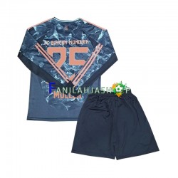 FC Bayern München Pelipaidat Muller 25 Vieraspelipaita 2024-2025 Pitkähihainen ,Lapset