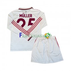 FC Bayern München Pelipaidat Muller 25 Kolmaspelipaita 2024-2025 Pitkähihainen ,Lapset