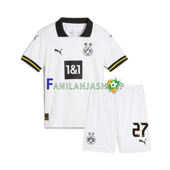 Borussia Dortmund Pelipaidat Karim Adeyemi 27 Kolmaspelipaita 2024-2025 Lyhythihainen ,Lapset