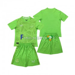 Everton Pelipaidat Maalivahdin Kotipelipaita 2024-2025 Lyhythihainen ,Lapset