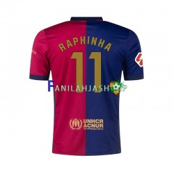 FC Barcelona Pelipaidat RAPHINHA 11 Kotipelipaita 2024-2025 Lyhythihainen ,Miehet