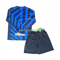 Inter Milan Pelipaidat Kotipelipaita 2024-2025 Pitkähihainen ,Lapset