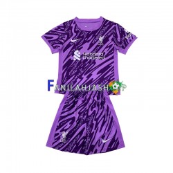 Liverpool Pelipaidat Maalivahdin Kolmaspelipaita 2024-2025 Lyhythihainen ,Lapset