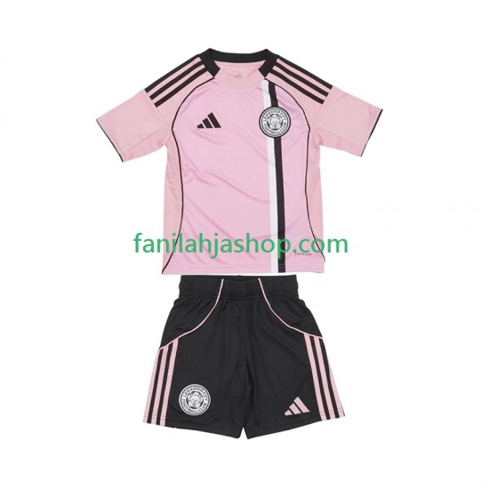 Leicester City Pelipaidat Kolmaspelipaita 2025-2026 Lyhythihainen ,Lapset