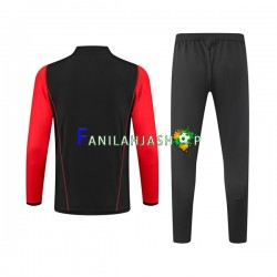 AS Roma Musta Harjoituspaita + Treenihousut 2023-2024