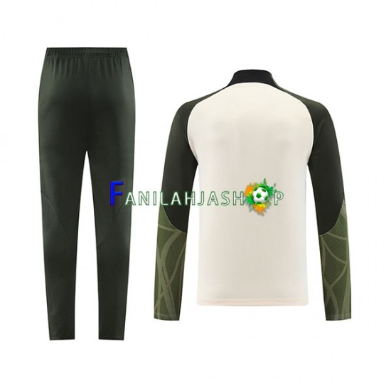 FC Barcelona Valkoinen Harjoituspaita + Treenihousut 2023-2024