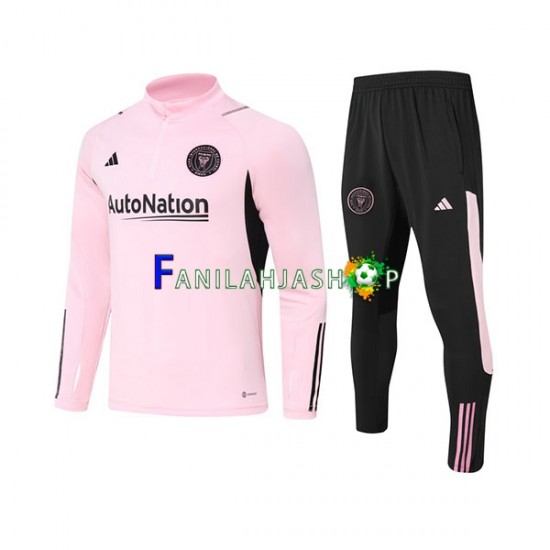 Inter Miami Vaaleanpunainen Harjoituspaita + Treenihousut 2023-2024
