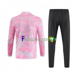 Real Madrid Vaaleanpunainen Harjoituspaita + Treenihousut Dragon 2023-2024