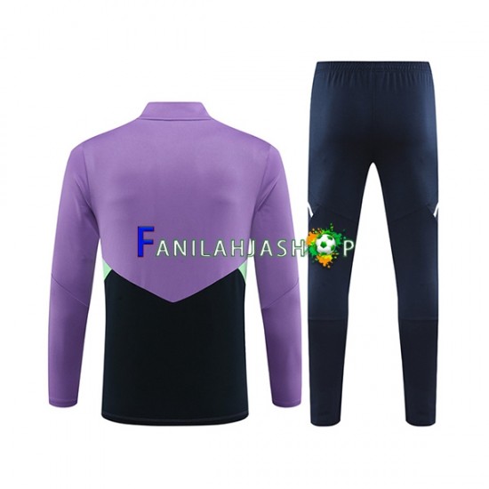 Real Madrid Violetti Harjoituspaita + Treenihousut 2023-2024