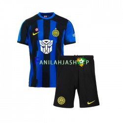 AC Milan Pelipaidat Transformers Kotipelipaita 2023-2024 Lyhythihainen ,Lapset