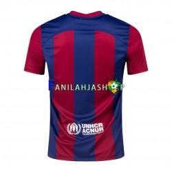 FC Barcelona Pelipaidat Rolling Stones Kotipelipaita 2023-2024 Lyhythihainen ,Miehet