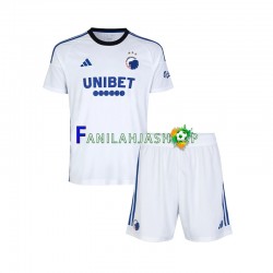 FC Copenhagen Pelipaidat Kotipelipaita 2023-2024 Lyhythihainen ,Lapset