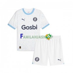 Pelipaidat Girona Vieraspelipaita 2023-2024 Lyhythihainen ,Lapset