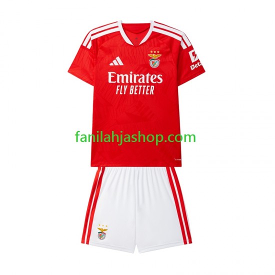 Benfica Pelipaidat Kotipelipaita 2026-2027 Lyhythihainen ,Lapset