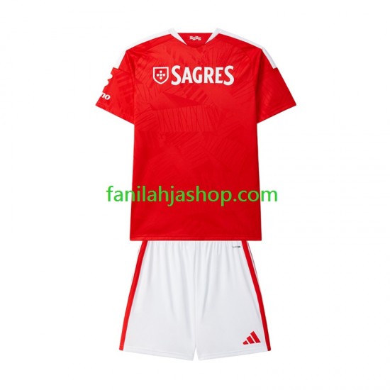 Benfica Pelipaidat Kotipelipaita 2026-2027 Lyhythihainen ,Lapset