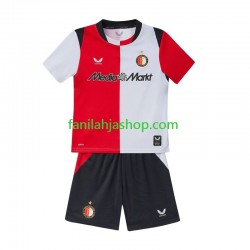 Feyenoord Rotterdam Pelipaidat Kotipelipaita 2026-2027 Lyhythihainen ,Lapset