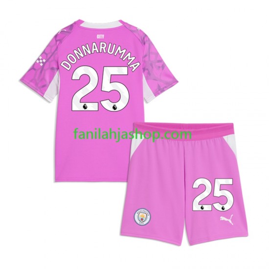 Manchester City Pelipaidat Gianluigi Donnarumma Maalivahdin Vieraspelipaita 2026-2027 Lyhythihainen ,Lapset
