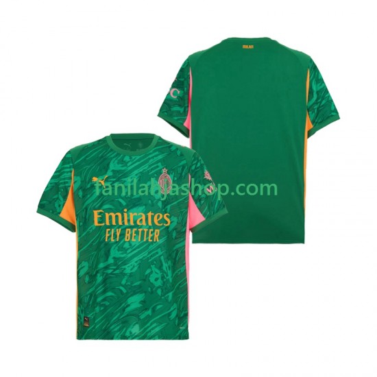 AC Milan Pelipaidat Maalivahdin Vieraspelipaita 2025-2026 Lyhythihainen ,Miehet