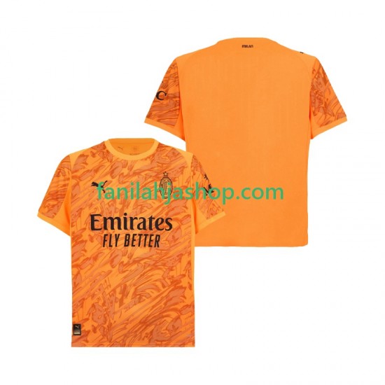 AC Milan Pelipaidat Maalivahdin Kolmaspelipaita 2025-2026 Lyhythihainen ,Miehet