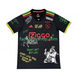 AFC Ajax Pelipaidat Musta Bob Marley Special Kotipelipaita 2025-2026 Lyhythihainen ,Miehet