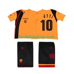 AS Roma Pelipaidat TOTTI 10 Retro Kotipelipaita 2005-2006 Lyhythihainen ,Lapset
