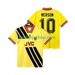 Arsenal Pelipaidat MERSON 10 1993 Retro Vieraspelipaita 1994 Lyhythihainen ,Miehet