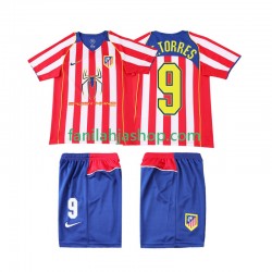 Atlético Madrid Pelipaidat F TORRES 9 2005 Retro Kotipelipaita 2004 Lyhythihainen ,Lapset