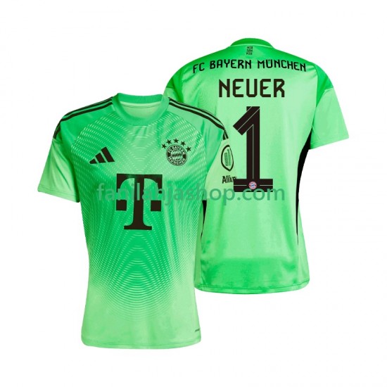 FC Bayern München Pelipaidat Manuel Neuer 1 Maalivahdin Kotipelipaita 2025-2026 Lyhythihainen ,Miehet
