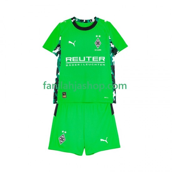 Borussia Mönchengladbach Pelipaidat Vieraspelipaita 2025-2026 Lyhythihainen ,Lapset