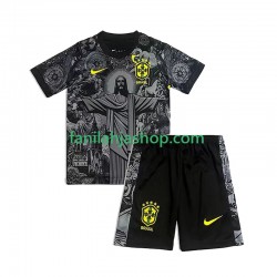 Brasilia Cheist the Redeemer Football Shirts Kotipelipaita 2024 Lyhythihainen ,Lapset