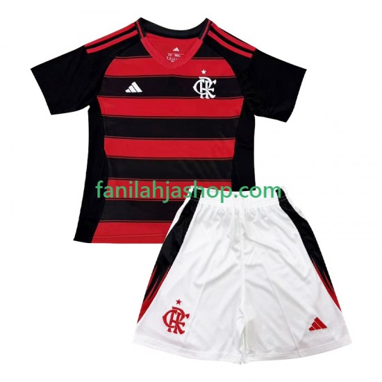 CR Flamengo Pelipaidat Kotipelipaita 2025-2026 Lyhythihainen ,Lapset