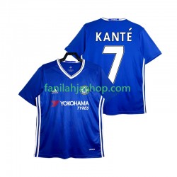 Chelsea Pelipaidat KANTE 7 2016-2017 Retro Kotipelipaita Lyhythihainen ,Miehet