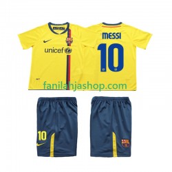 FC Barcelona Pelipaidat Lionel Messi 10 2009 Retro Vieraspelipaita 2008 Lyhythihainen ,Lapset