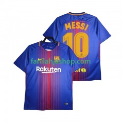 FC Barcelona Pelipaidat Lionel Messi 10 2017-2018 Retro Kotipelipaita Lyhythihainen ,Miehet