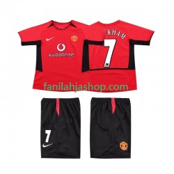 Manchester United Pelipaidat BECKHAM 7 Retro Kotipelipaita 2004 2002 Lyhythihainen ,Lapset