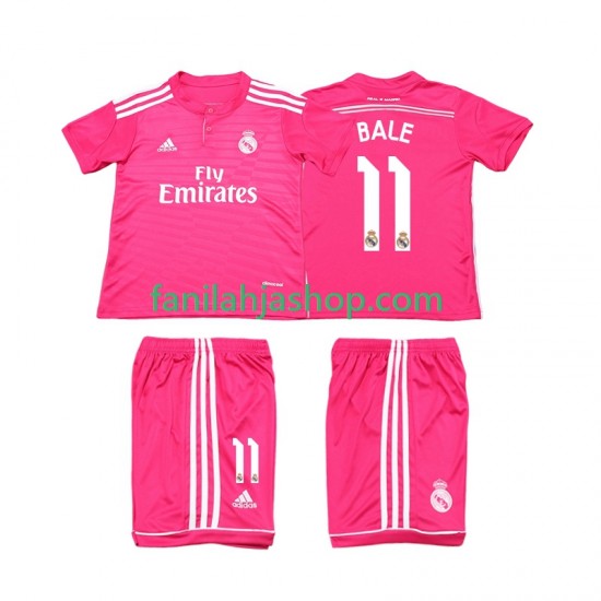 Real Madrid Pelipaidat Bale 11 2014 2015 Retro Vieraspelipaita Lyhythihainen ,Lapset
