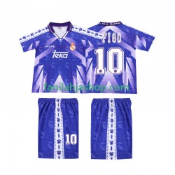 Real Madrid Pelipaidat FIGO 10 1996-1997 Retro Vieraspelipaita Lyhythihainen ,Lapset