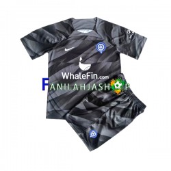 Atlético Madrid Pelipaidat Maalivahdin Kotipelipaita 2023-2024 Lyhythihainen ,Lapset