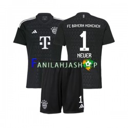 FC Bayern München Pelipaidat Manuel Neuer 1 Maalivahdin Kotipelipaita 2023-2024 Lyhythihainen ,Lapset