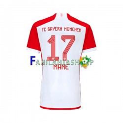 FC Bayern München Pelipaidat Sadio Mane 17 Kotipelipaita 2023-2024 Lyhythihainen ,Miehet