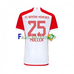 FC Bayern München Pelipaidat Thomas Muller 25 Kotipelipaita 2023-2024 Lyhythihainen ,Miehet