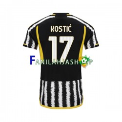 Juventus Pelipaidat Filip Kostic 17 Kotipelipaita 2023-2024 Lyhythihainen ,Miehet