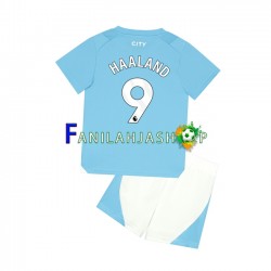 Manchester City Pelipaidat Haaland 9 Kotipelipaita 2023-2024 Lyhythihainen ,Lapset