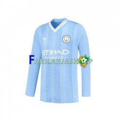 Manchester City Pelipaidat Kotipelipaita 2023-2024 Pitkähihainen ,Miehet