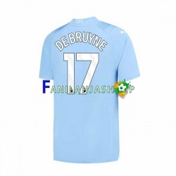 Manchester City Pelipaidat Kevin De Bruyne 17 Kotipelipaita 2023-2024 Lyhythihainen ,Miehet