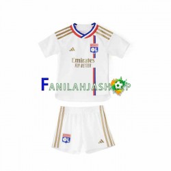 Olympique Lyonnais Pelipaidat Kotipelipaita 2023-2024 Lyhythihainen ,Lapset