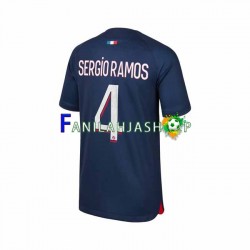 Paris Saint-Germain Pelipaidat Sergio Ramos 4 Kotipelipaita 2023-2024 Lyhythihainen ,Miehet