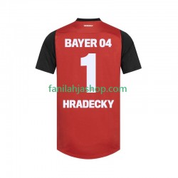Bayer 04 Leverkusen Pelipaidat HRADECKY 1 Kotipelipaita 2024-2025 Lyhythihainen ,Miehet